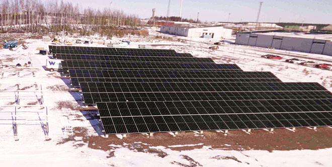 image of solar panels